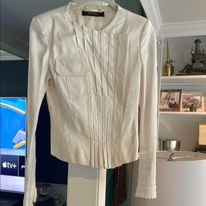 Gucci by Tom Ford SS 2004 paneled leather jacket